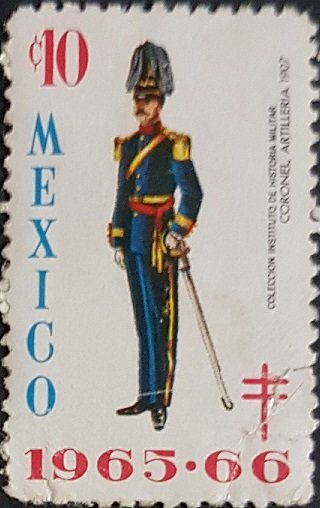 Coronel artillería 1907