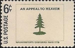 Stamp, Washington's Cruisers, 1775, United States of America,  , Flags