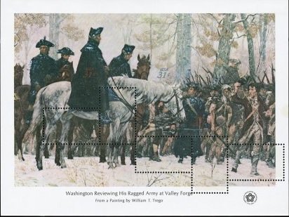 Washington Reviewing His Army at Valley Forge, by Trego