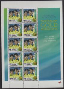 Mini Sheet, Mens Madison minisheet, Australia,  , Cycling, Olympic Games