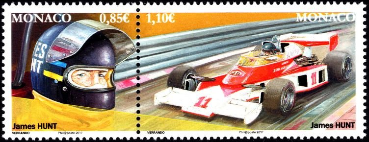 James Hunt and MacLaren M23