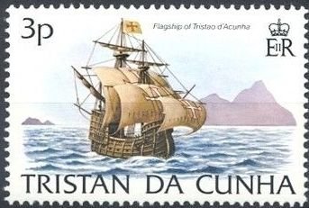 Tristao d’Acunha’s flagship