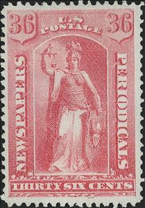 Stamp, "Justice", United States of America,  , Statues
