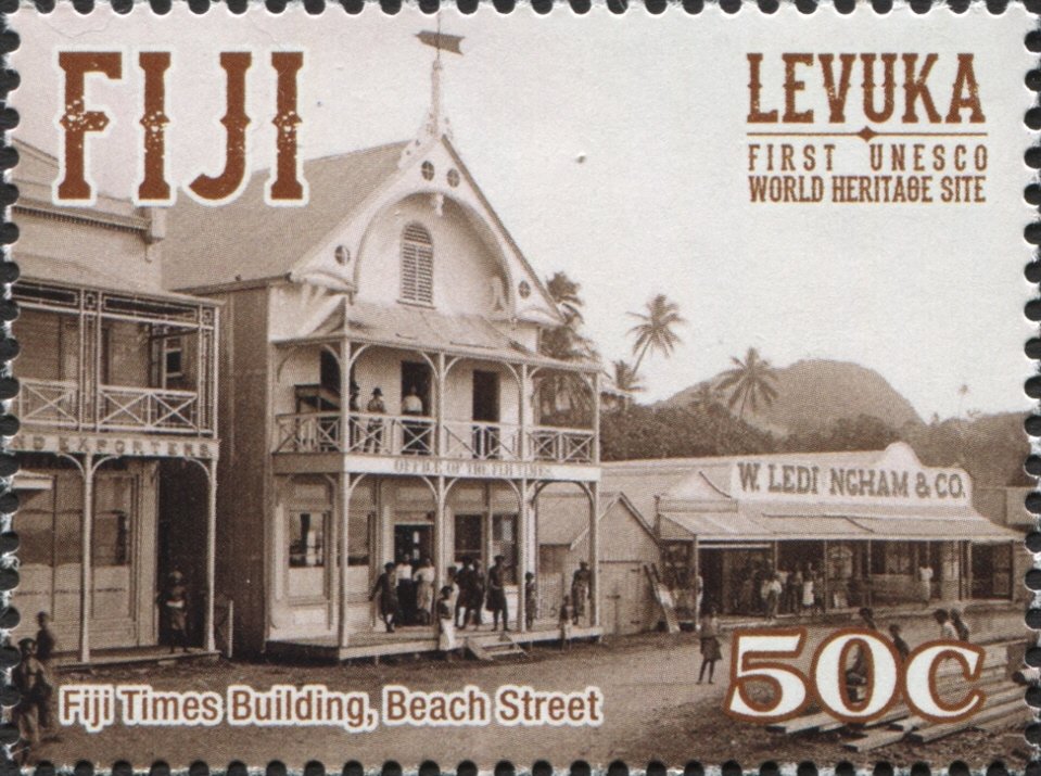 Beach Street & Fiji Times building