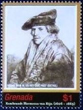 Young man in velvet cap