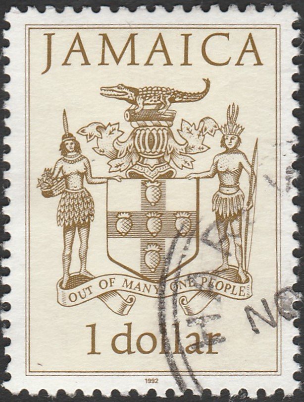 Jamaican Coat of Arms - dated 1992