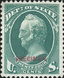 Stamp, Dept. Of State - Général Winfield Scott, United States of America,  