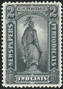 Stamp, Statue of Freedom, United States of America,  