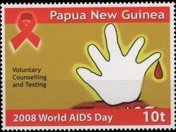 Stamp, Testing, Papua New Guinea,  , Medical Science