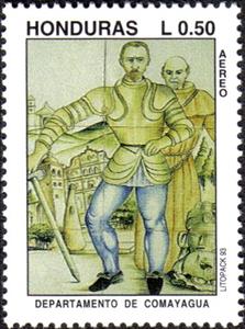 Stamp, Departamentos, Honduras,  