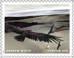 Stamp, “Soaring” (1942–1950), United States of America,  , Paintings