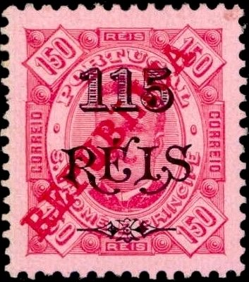 King Carlos I. overprint