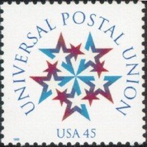 Stamp, Universal Postal Union, United States of America,  