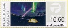 Camping with polar light