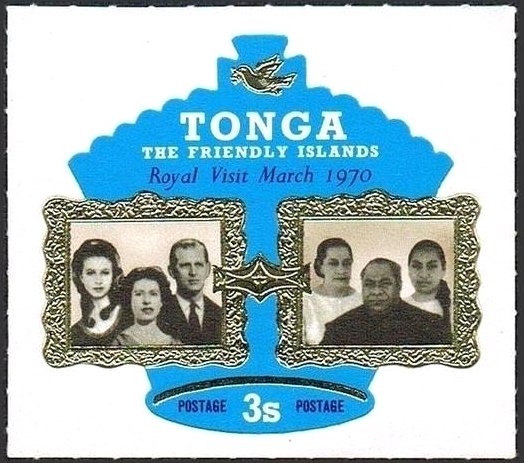 British and Tongan Royal Families