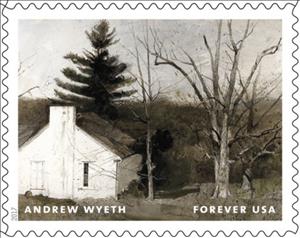 Stamp, “My Studio” (1974), United States of America,  , Paintings