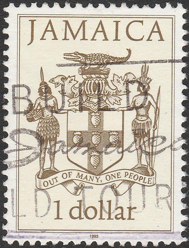 Jamaican Coat of Arms - dated 1993