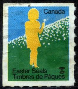 Stamp, Easter Seals Timbres de Paques, Cinderellas,  