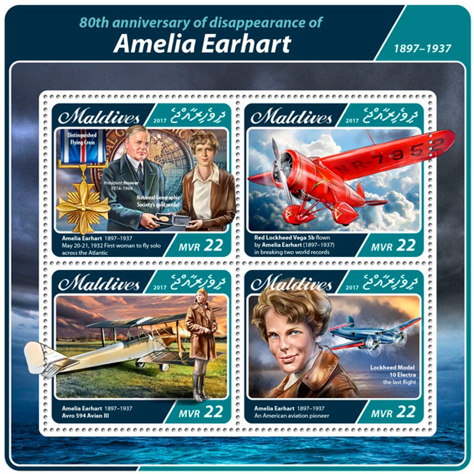 80th anniversary of Amelia Earhart's disappearance