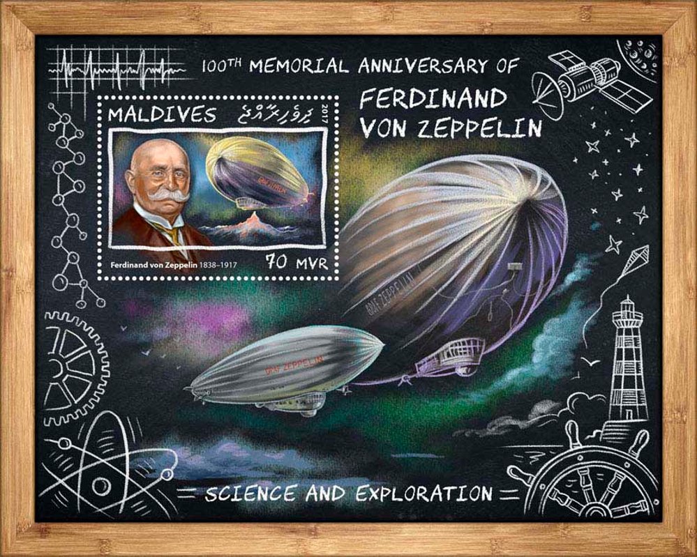 100th memorial anniversary of Ferdinand von Zeppelin