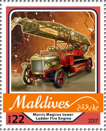 Morris Magirus tower Ladder Fire Engine