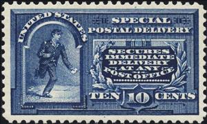 Stamp, Messenger, United States of America,  