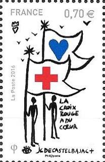 "The Love Collection" - Red-Cross in a flag
