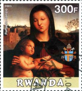 Stamp, Raffaello Sanzion, Cinderellas,  , Paintings