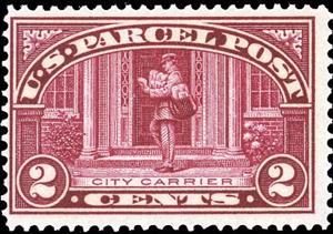 Stamp, City Carrier, United States of America,  , Postmen
