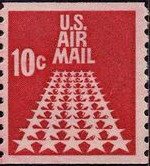 Stamp, 50-Star Runway, United States of America,  