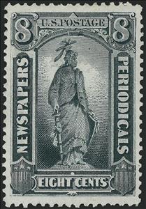 Stamp, Statue of Freedom, United States of America,  