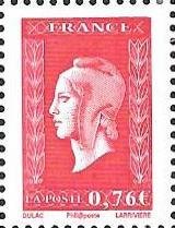 Marianne de la Libération: "Marianne de Dulac"
