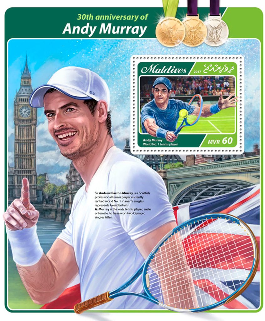 30th anniversary of Andy Murray