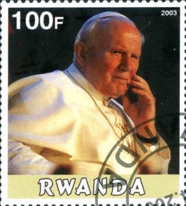 Stamp, John Paul II, Cinderellas,  , Popes