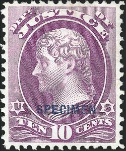 Stamp, Justice - Thomas Jefferson, United States of America,  