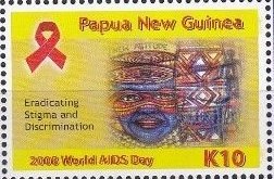 Stamp, Stigma, Papua New Guinea,  , Medical Science
