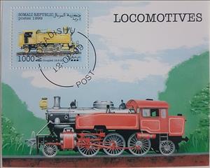 Souvenir Sheet, Six-Coupled (2-6-2), Cinderellas,  , Railways