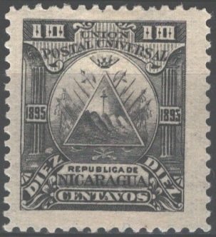Triangle emblem on the ovoid