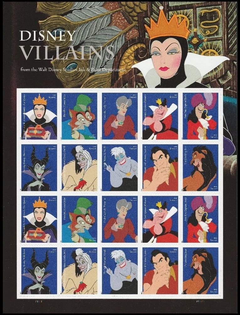 Disney Villains - Sheet