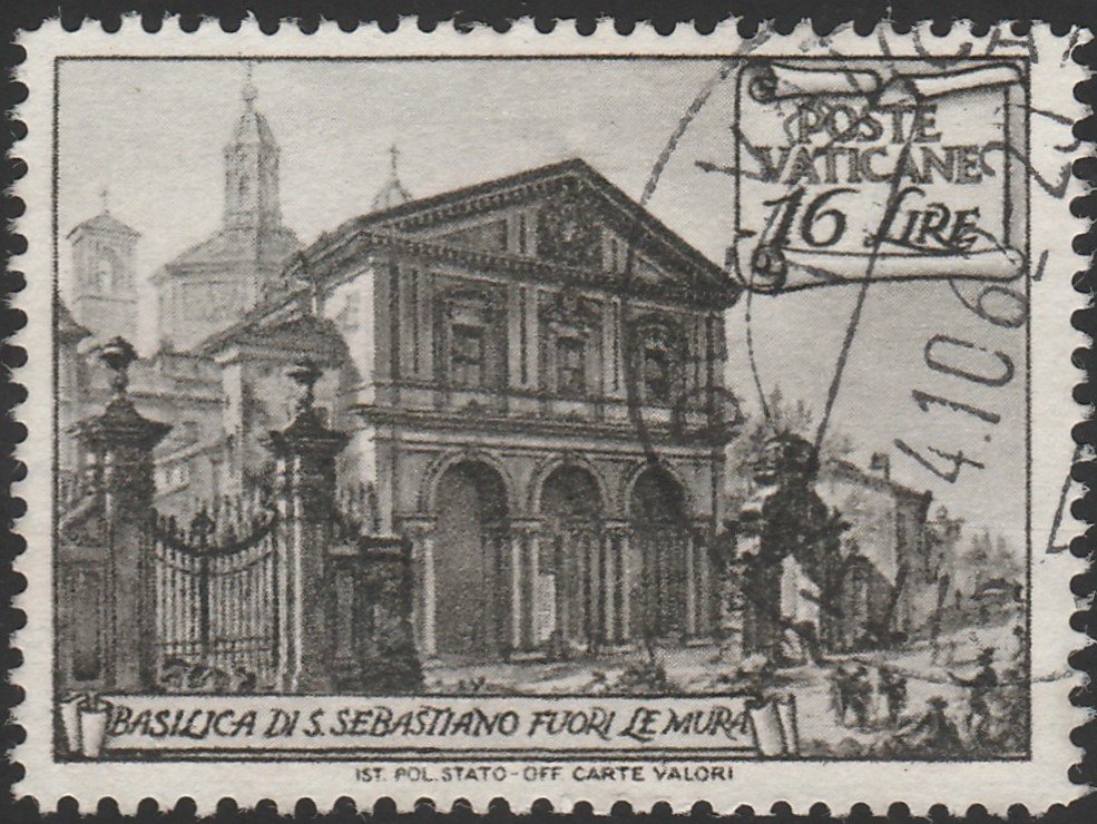 St. Sebastian - perf 13½ x 14