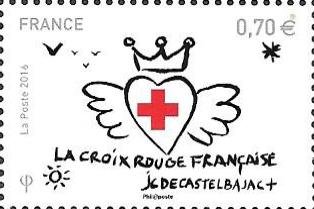 "The Love Collection" - Red-Cross in a winged heart