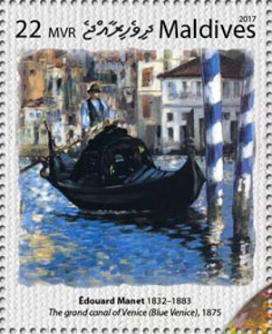 "The grand canal of Venice" (1875)