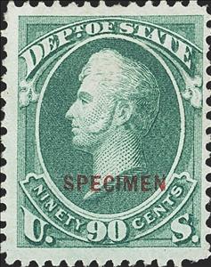 Stamp, Dept. Of State - Commodore Perry, United States of America,  