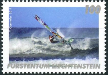 Winter Storm Windsurfing