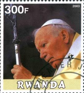 Stamp, John Paul II, Cinderellas,  , Popes