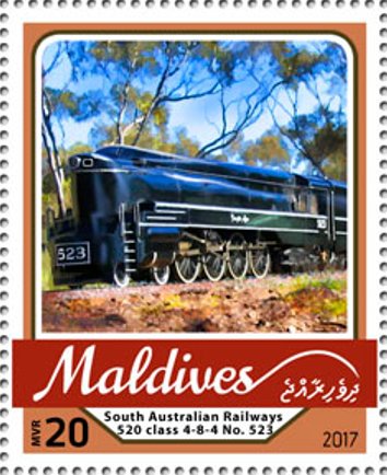 South Australian Railways 520 class 4-8-4 No. 523