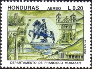 Stamp, Departamentos, Honduras,  