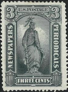 Stamp, Statue of Freedom, United States of America,  