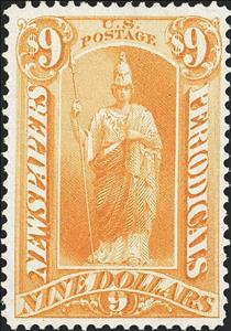 Stamp, Minerva, United States of America,  