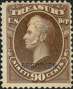 Stamp, Treasury - Commodore Perry, United States of America,  